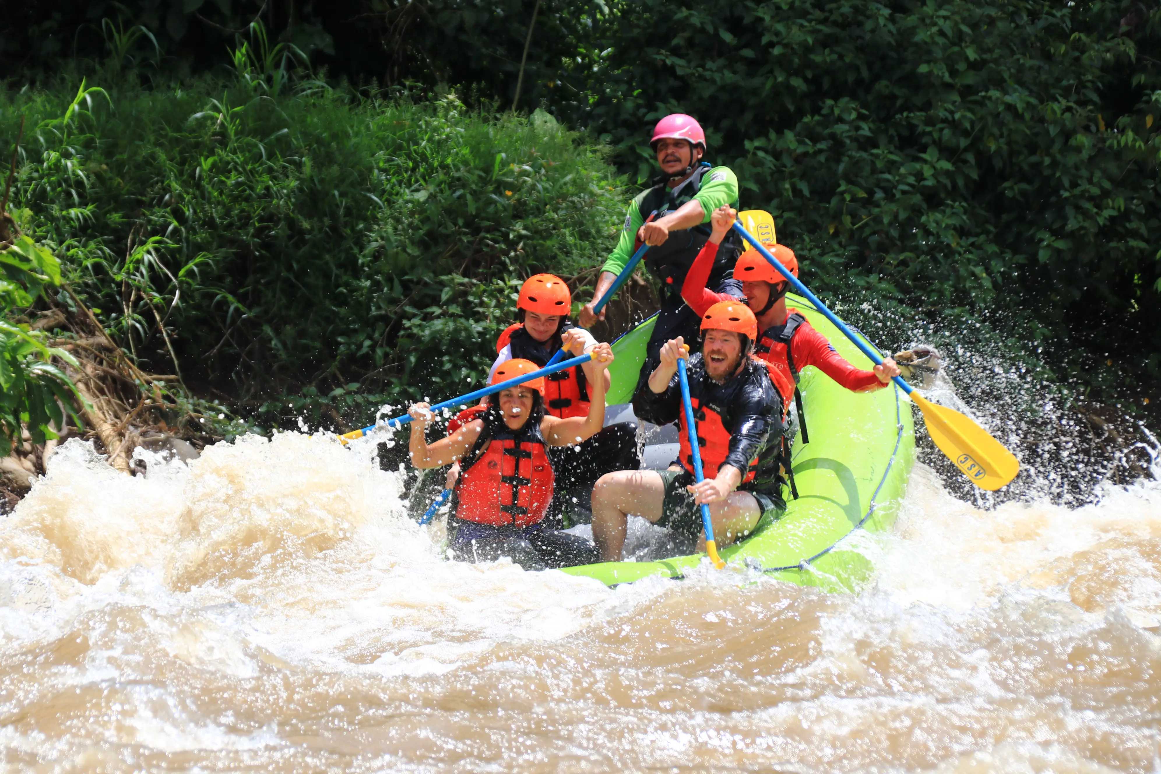 White Water Rafting Class II–III – Sarapiquí River